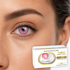 KAGEROU / Light Pink・Matte Silver rim JT Купити рожеві лінзи - Ціни на рожеві лінзи у магазині Lens4U